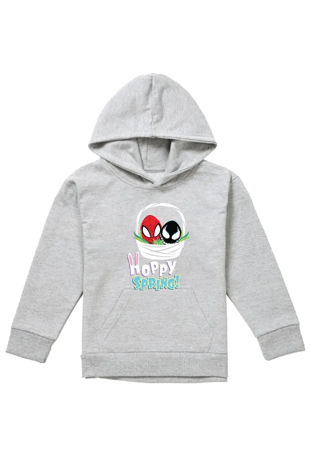 Детская худи Marvel Spiderman Hoppy Spring, серый — фото 4