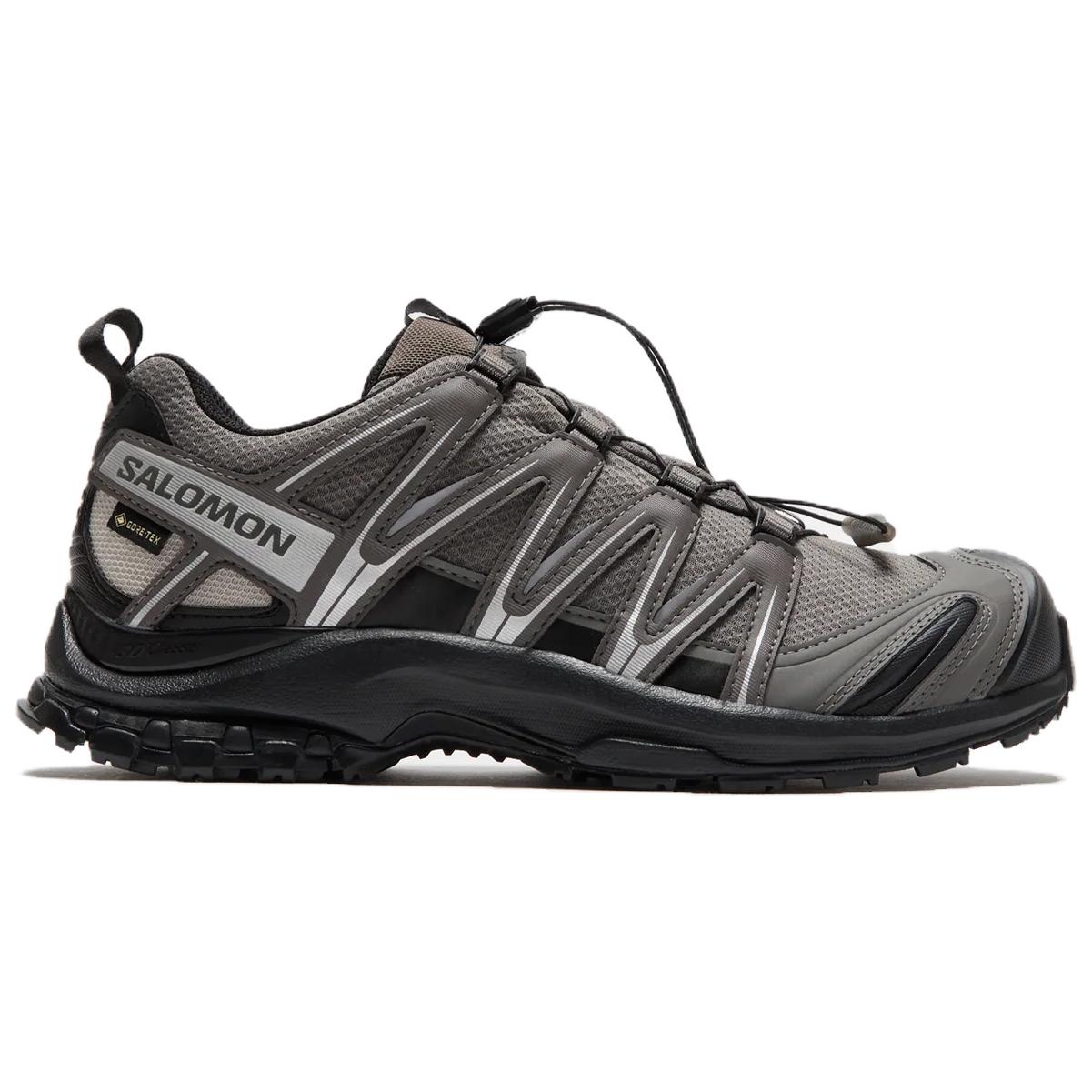 SALOMON Кроссовки Xa Pro 3D Gore Tex Pewter Silver Cloud в серо-черном цвете, цвет Gray Black — фото 3