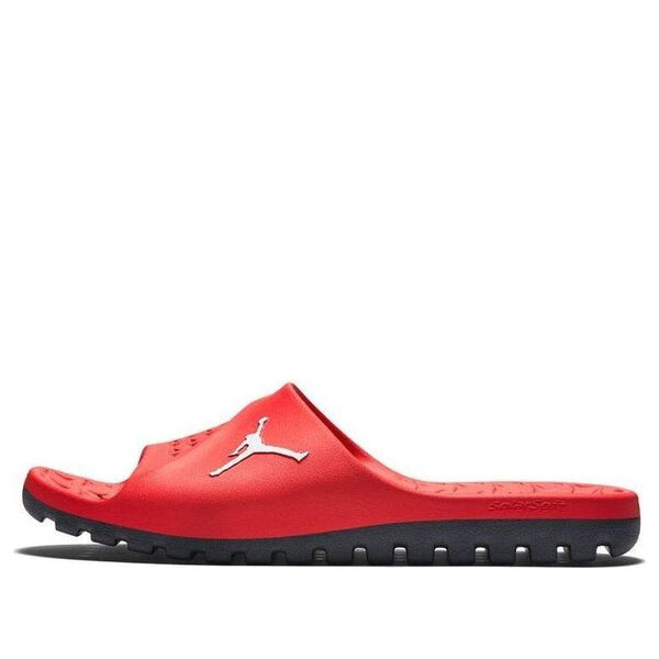 

Тапочки super.fly team slide 'university red' Air Jordan, красный