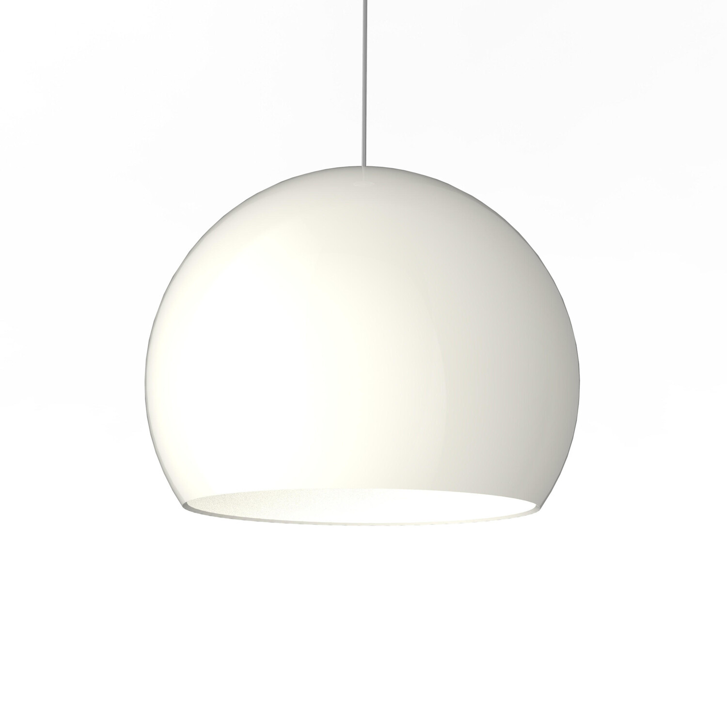

Подвесной светильник Lumicom, 40x40x35 см, белый глянцевый