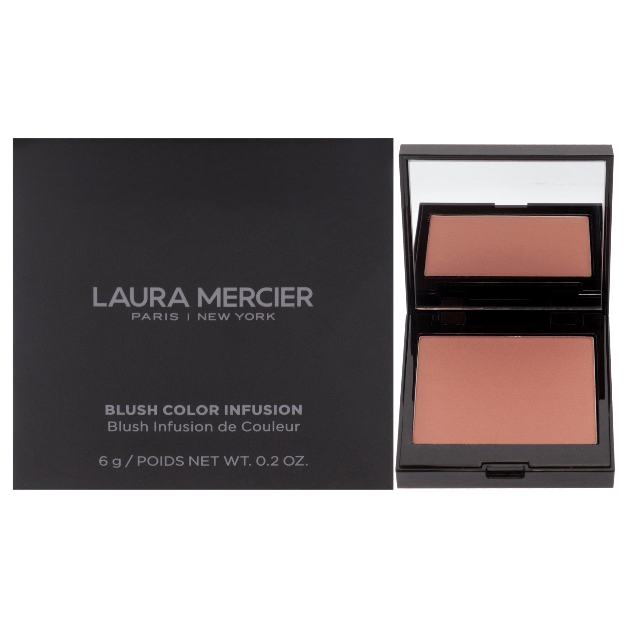 Румяна Blush Colour Infusion - Ginger от Laura Mercier для женщин - 0,2 унции (0,2 унции), прозрачный