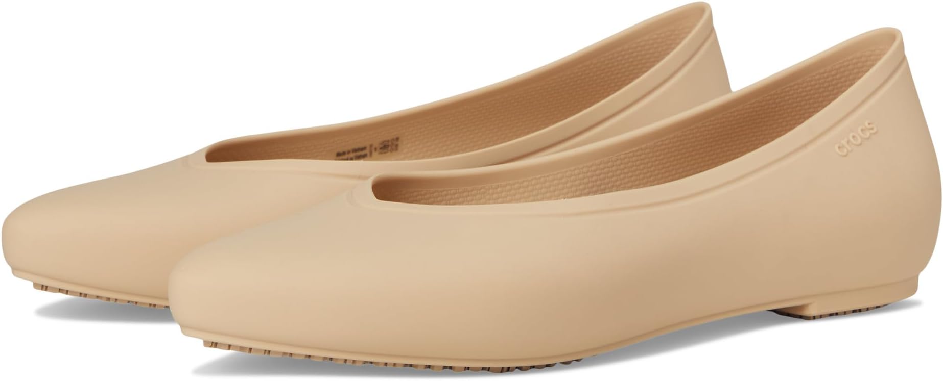 Балетки Crocs Work On the Clock Work Flats, цвет Chai