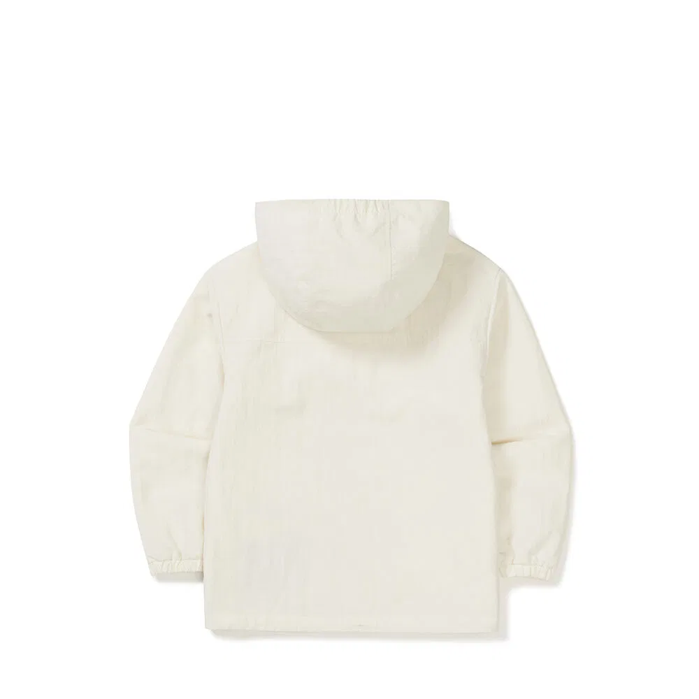 Детская ветровка Snowpeak Apparel Kids Campfield, цвет сливочного масла — фото 3
