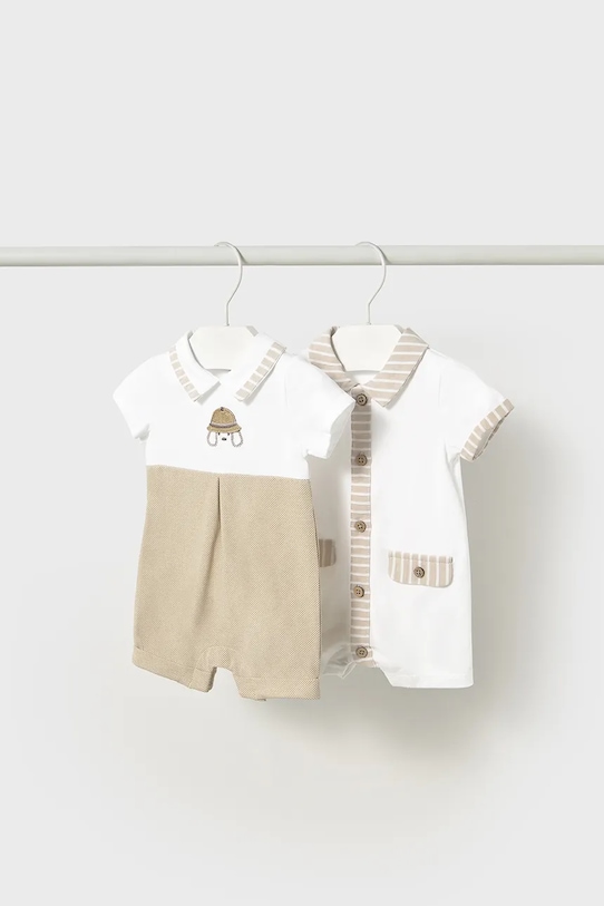 

Детские ползунки 2 шт Mayoral Newborn, бежевый