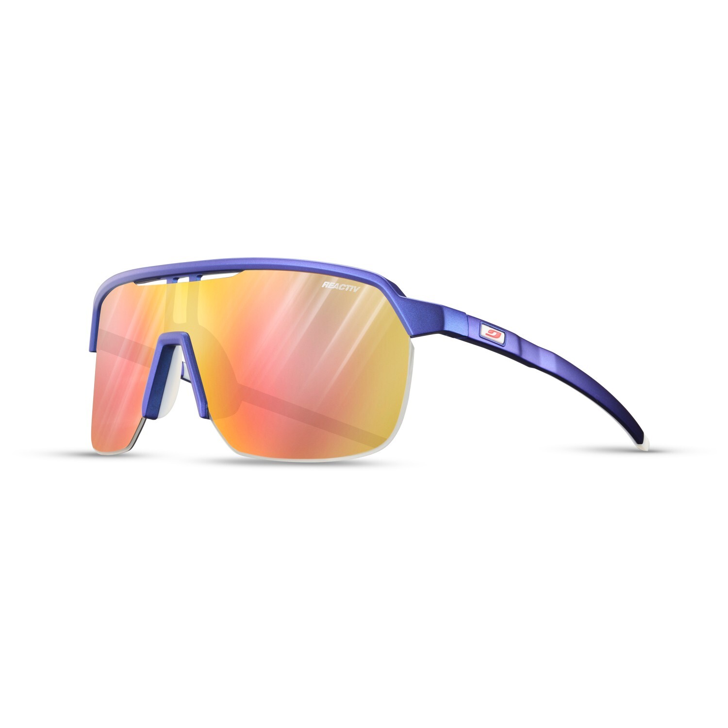

Велосипедные очки Julbo Frequency Groupama FDJ Reactiv S1-3 LA (17-75%), цвет Metalblue/White
