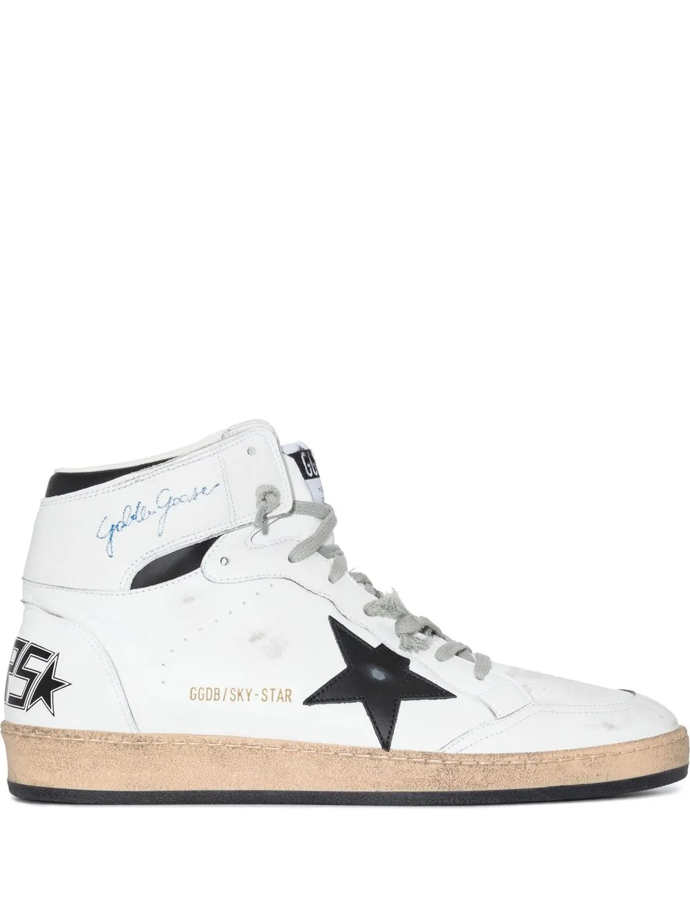 Кеды с нашивкой GOLDEN GOOSE, белый