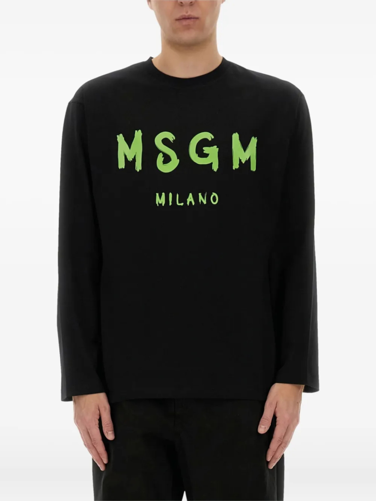 

Толстовка с логотипом MSGM, черный