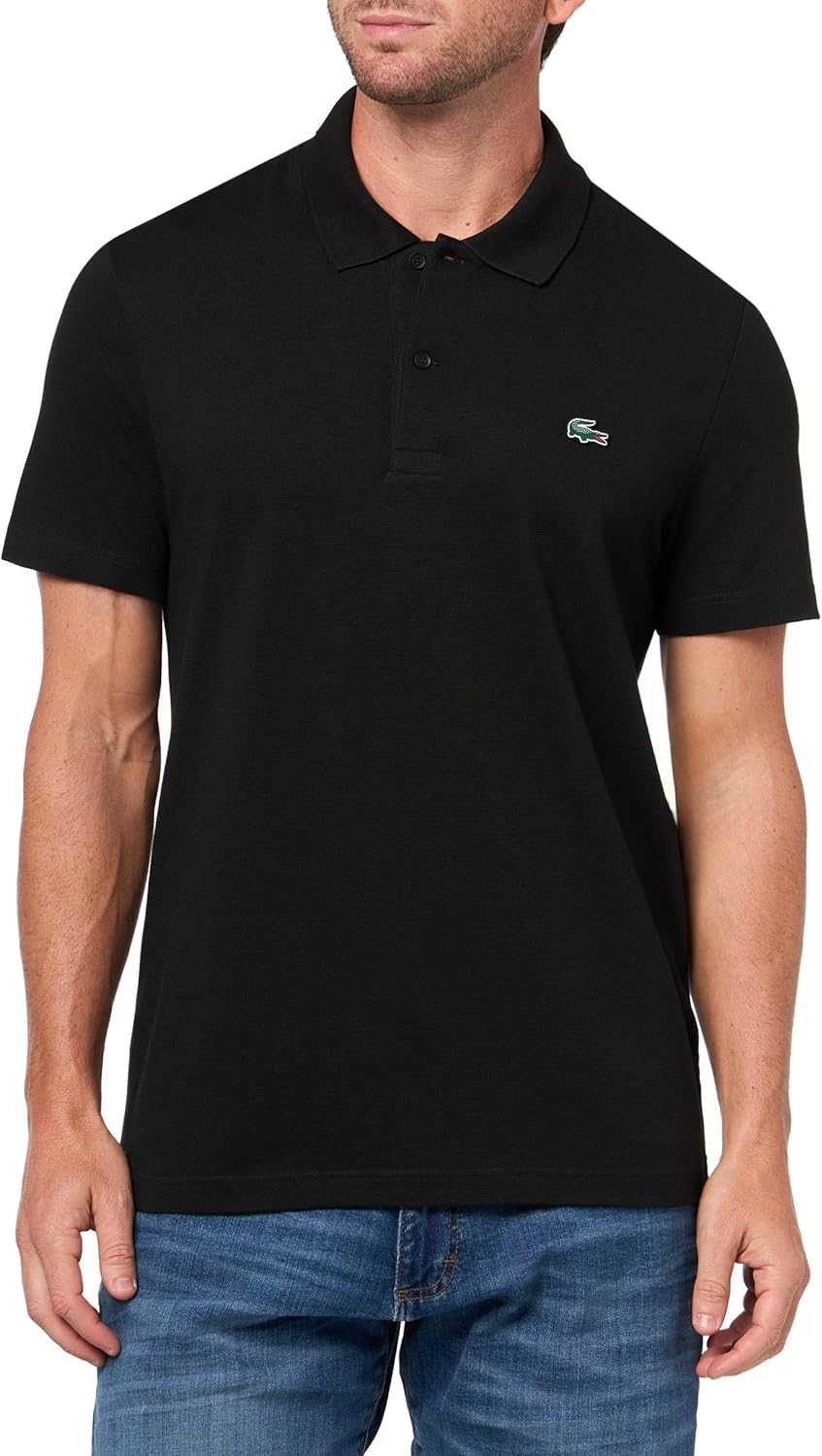 

Lacoste мужская модная поло Regular Fit с коротким рукавом, Black, Черный, Lacoste мужская модная поло Regular Fit с коротким рукавом, Black
