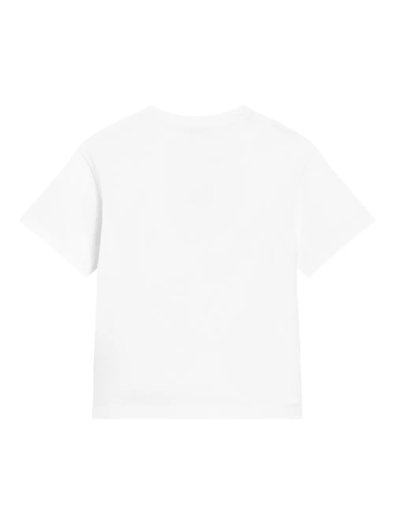 Dolce & Gabbana Kids футболка из джерси с логотипом DG, белый — фото 2