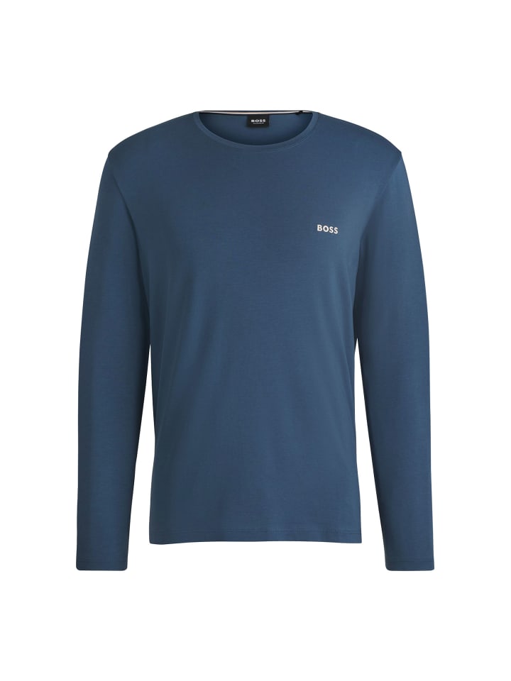 

Футболка синего цвета BOSS