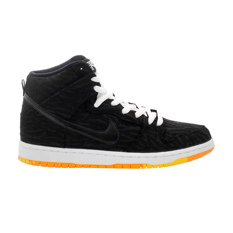 

Кроссовки Nike SB Dunk High Pro 'Skunk', черный