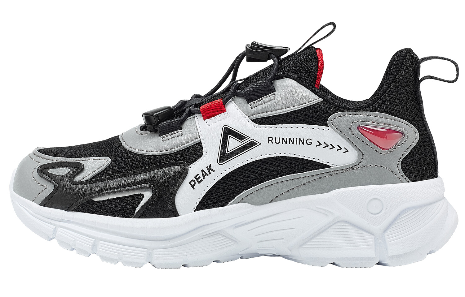 

Детские кроссовки GS Low-top Black Silver Grey Peak