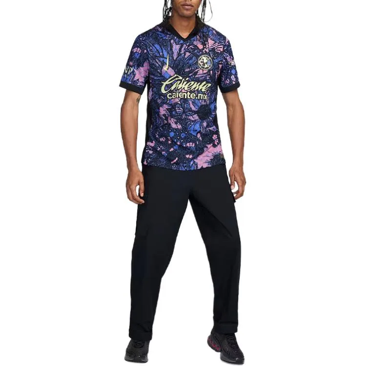 Футболка Club América 2024/25 Match Third Men's Dri FIT Adv Soccer Authentic Nike, medium синий — фото 4