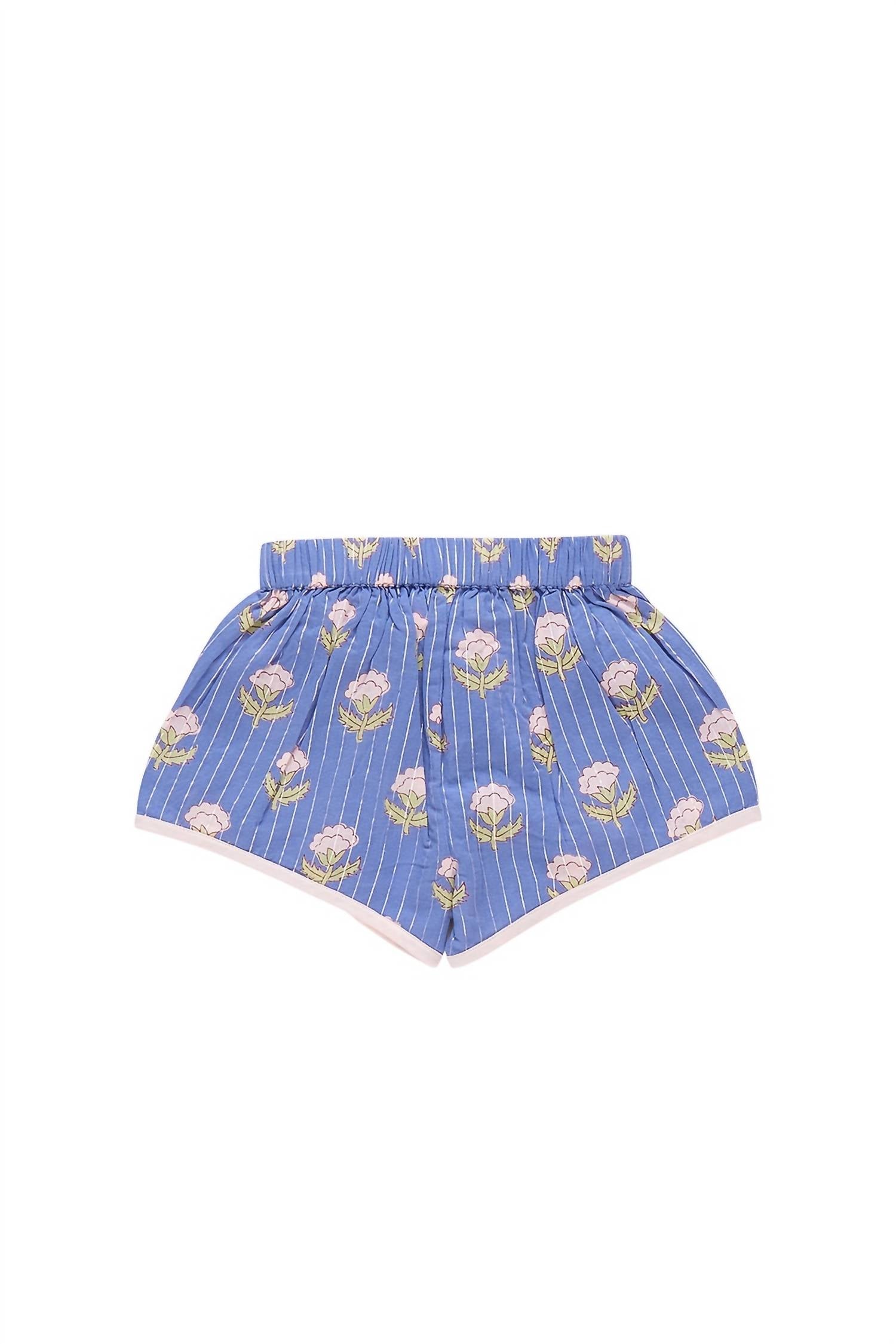 

Девчачьи шорты Millie в цвете перванш, размер S, бренд Bud Pink Chicken, Perwinkle Small Bud