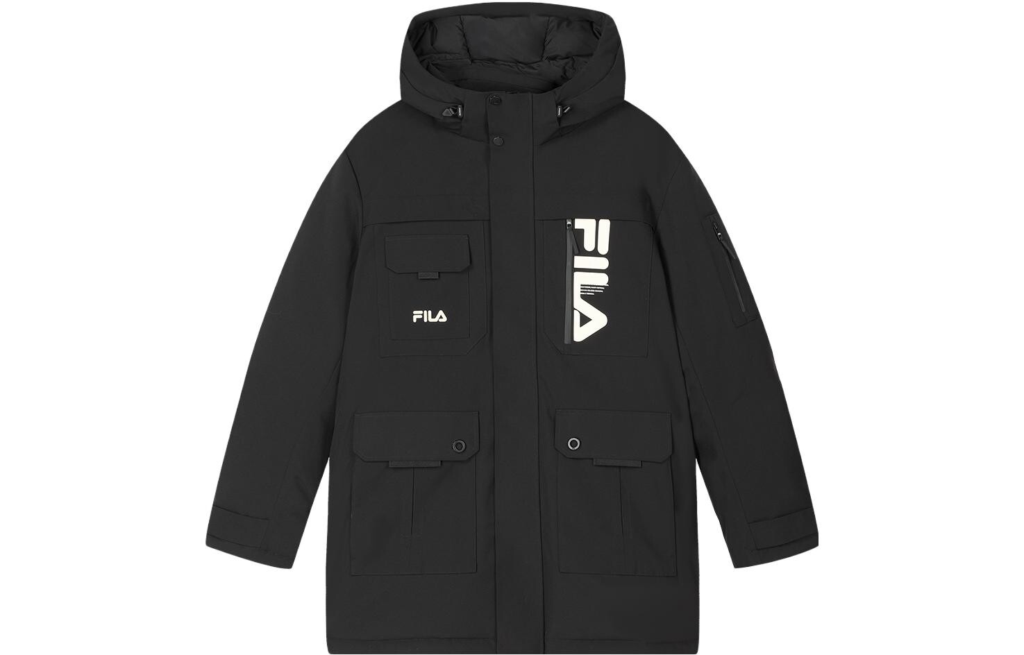 

Мужской пуховик FILA, цвет Black