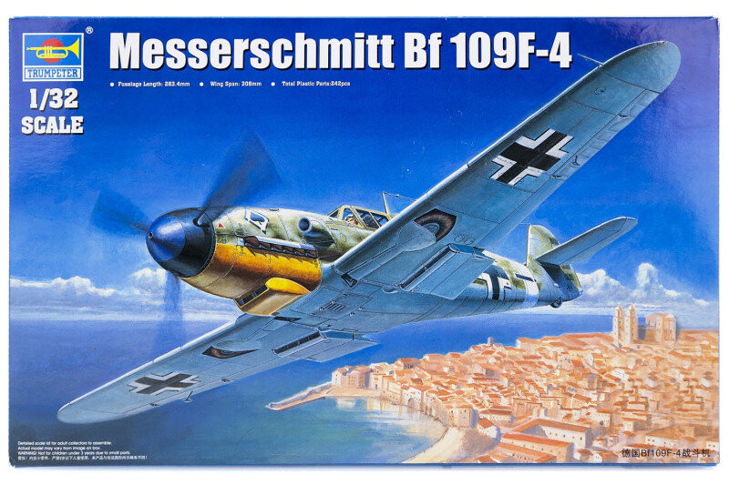 

Трубач, пластиковая модель Мессершмитта Bf 109F. TRUMPETER