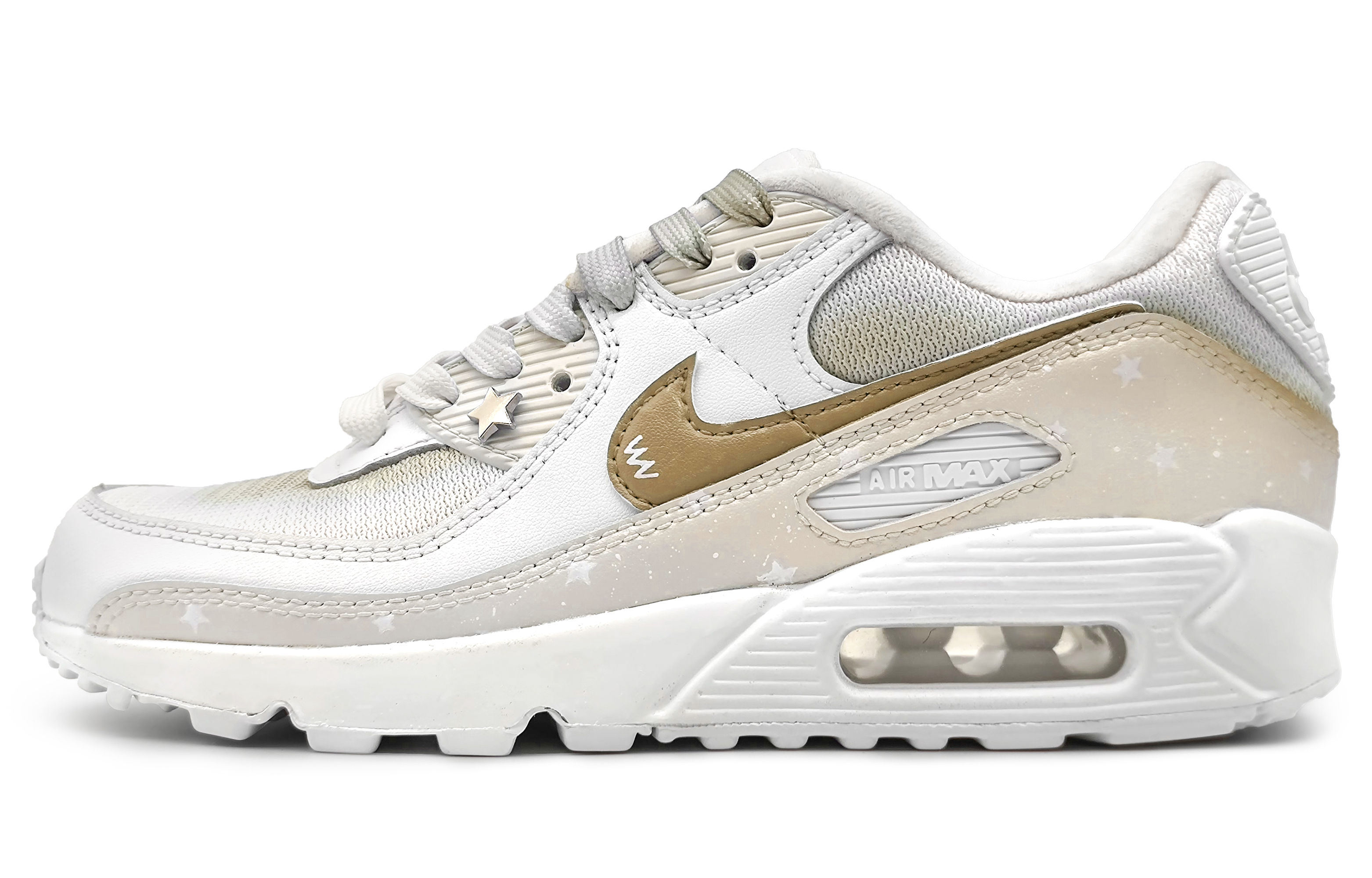 

Nike Air Max 90 Lifestyle Shoes Men Low-top White