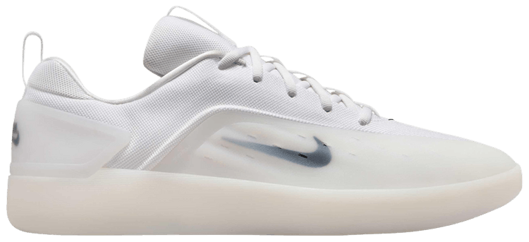 

Кроссовки Nike Zoom Nyjah 4 SB 'White Black', белый