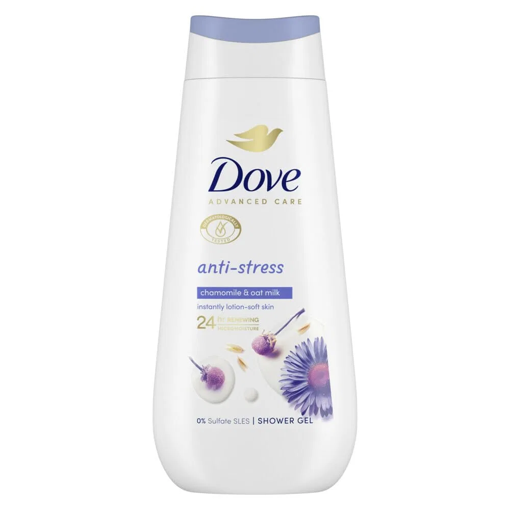 Антистрессовый гель для душа «Advanced Care» от Dove, 6 x 225 мл Dove