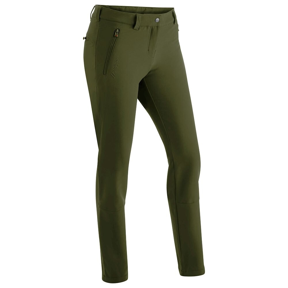 

Брюки Maier Sports Helga Slim, зеленый