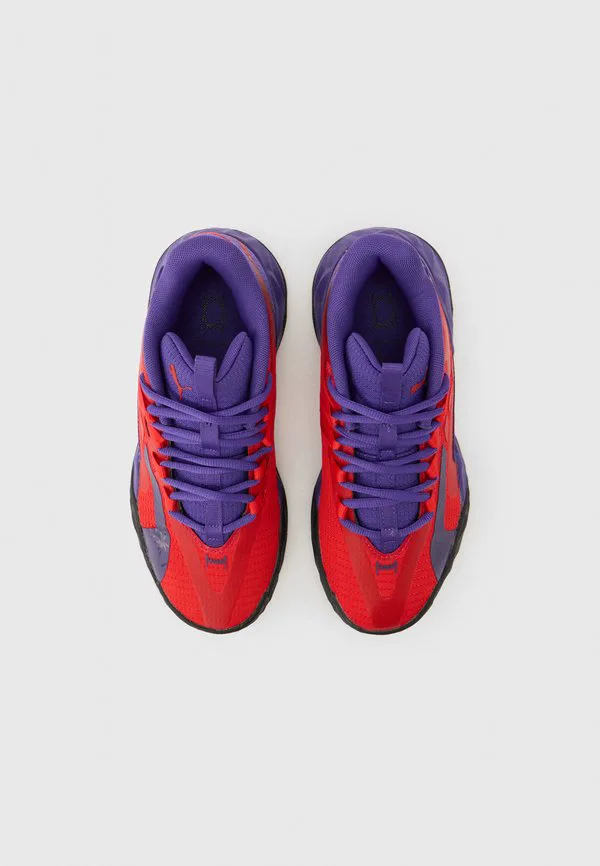 Баскетбольные кроссовки dagger 2 унисекс Puma, Team Violet/For All Time Red/Black — фото 4