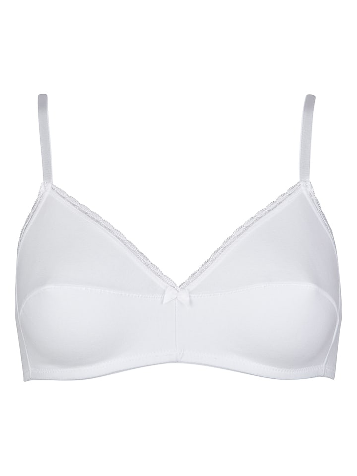 

COTONELLA Мягкий бюстгальтер белого цвета