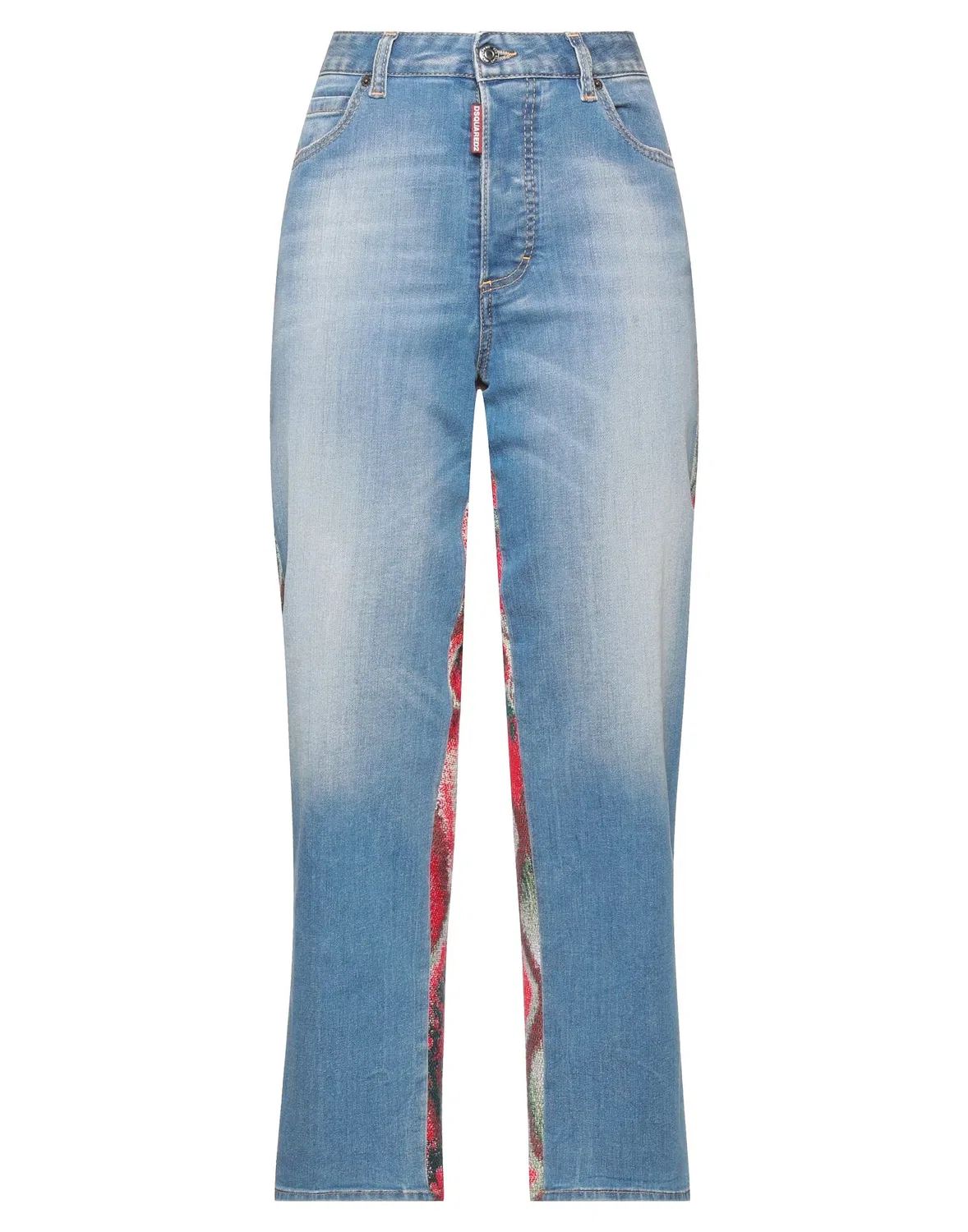 Джинсы Mom Jeans DSQUARED2 Синие