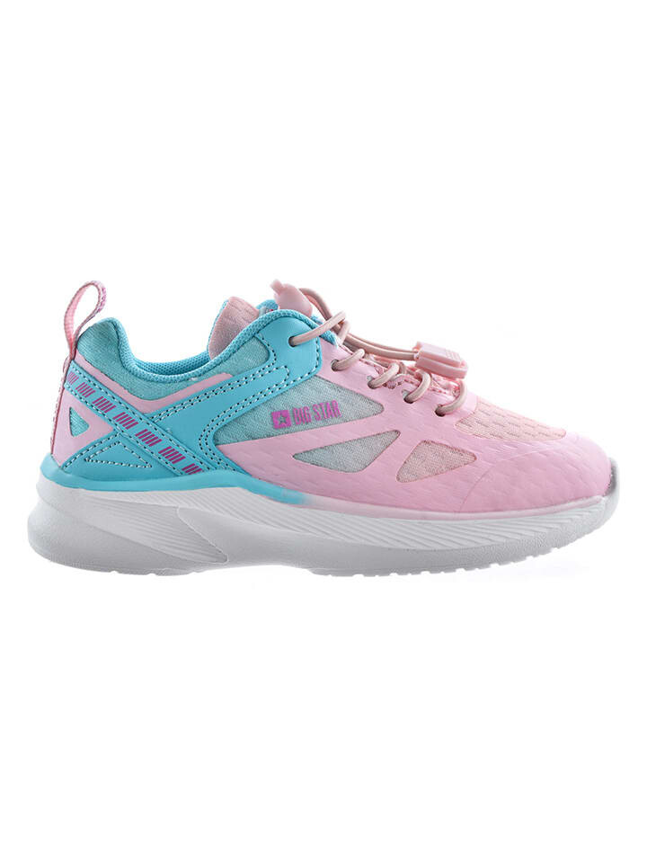 

Кроссовки на шнуровке BIG STAR Sneakers, цвет Rosa/Türkis
