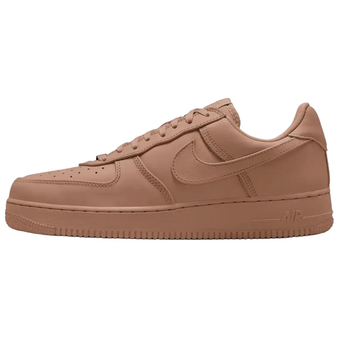 Nike Кроссовки Air Force 1 "Дышащие" низкие для скейтбординга, мужские, коричневые — фото 3