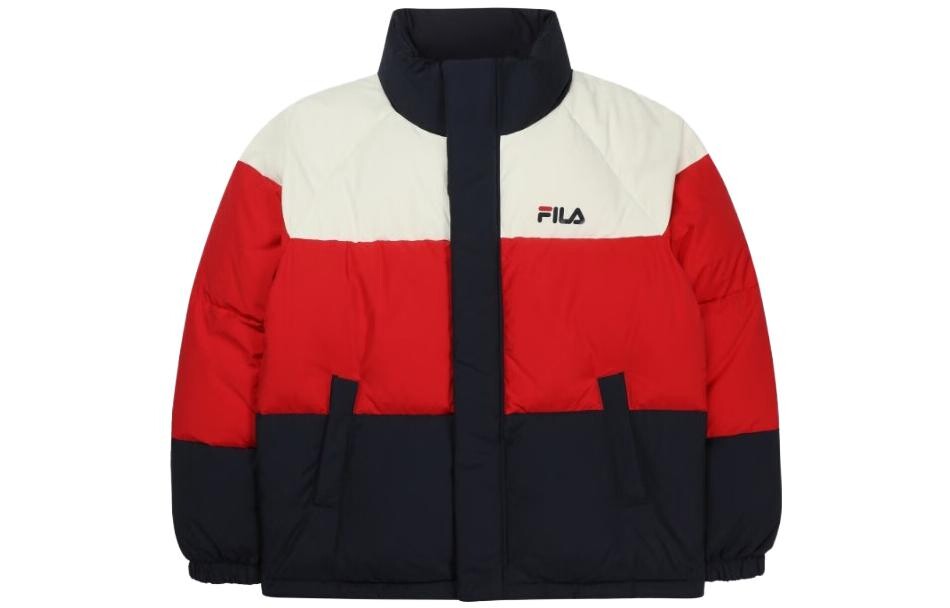 

Пуховик унисекс красный Fila