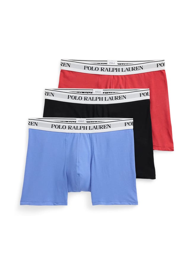 

Штаны 3 шт. в упаковке Polo Ralph Lauren, черный