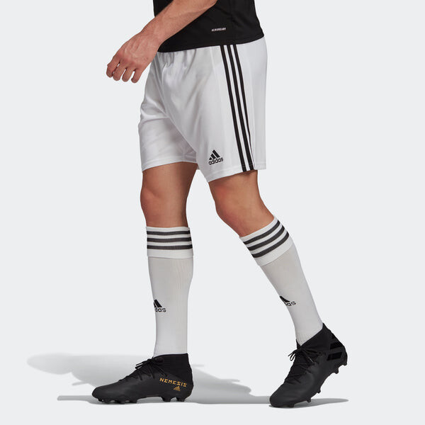 Шорты squad 21 sho stripe soccer/football sports shorts white Adidas, белый — фото 4