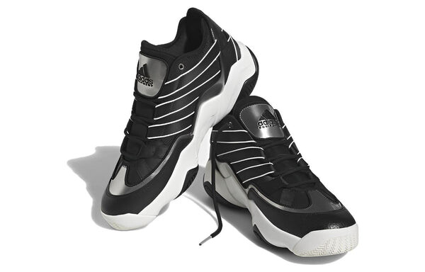 Кроссовки оригиналы топ 10 2010 обувь Adidas, черный — фото 3