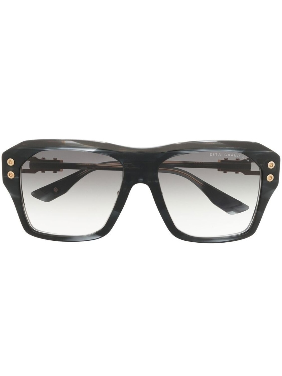 

Dita Eyewear солнцезащитные очки в квадратной оправе, черный