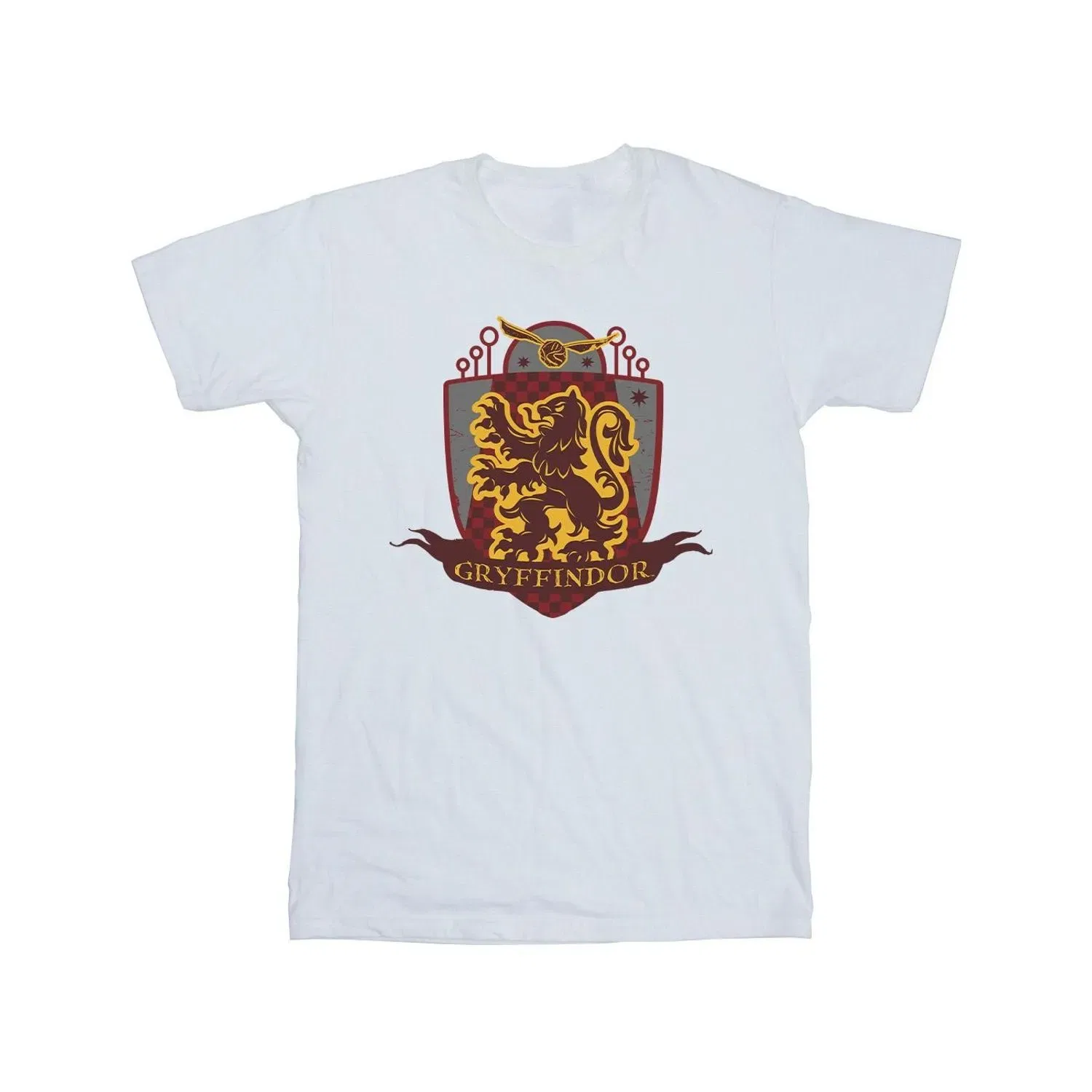 Футболка Gryffindor Chest Badge Harry Potter, белый — фото 2