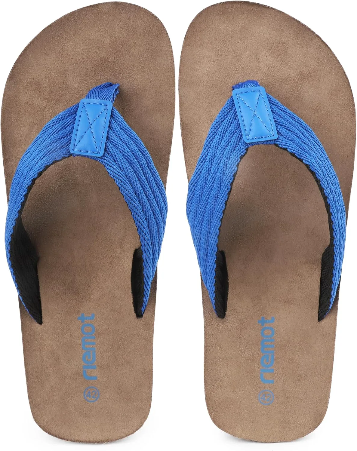 Шлепанцы riemot mens Chanclas Para Hombre, синий — фото 3
