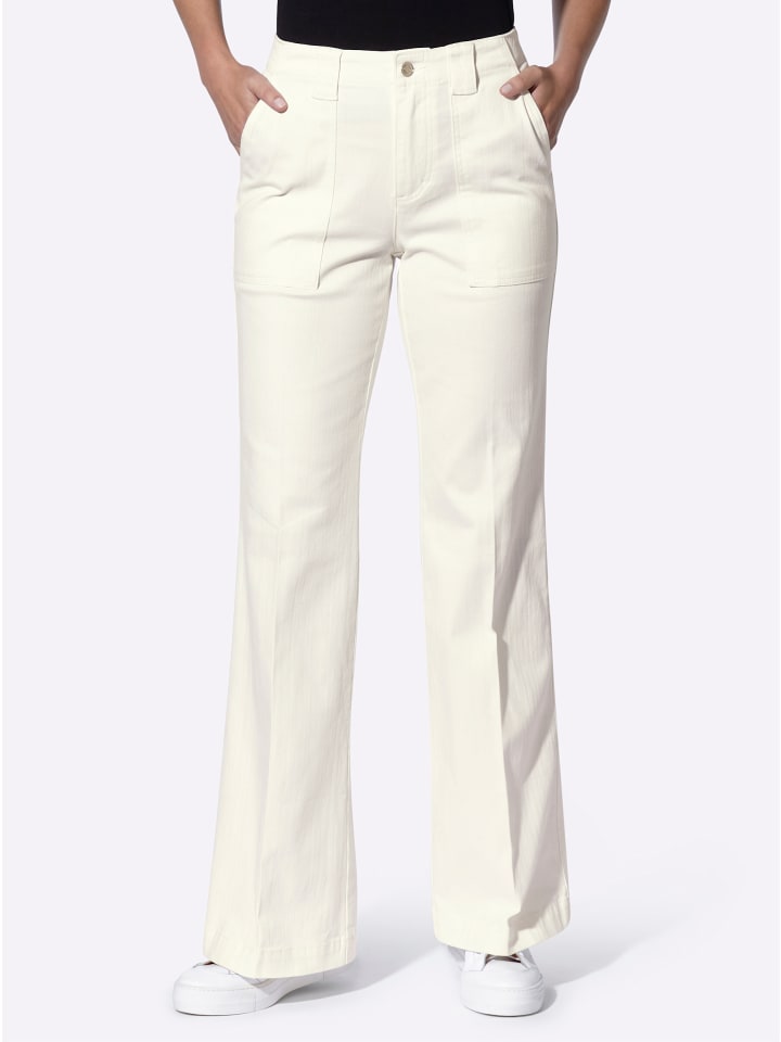 

Heine Джинсы-клеш цвета экрю