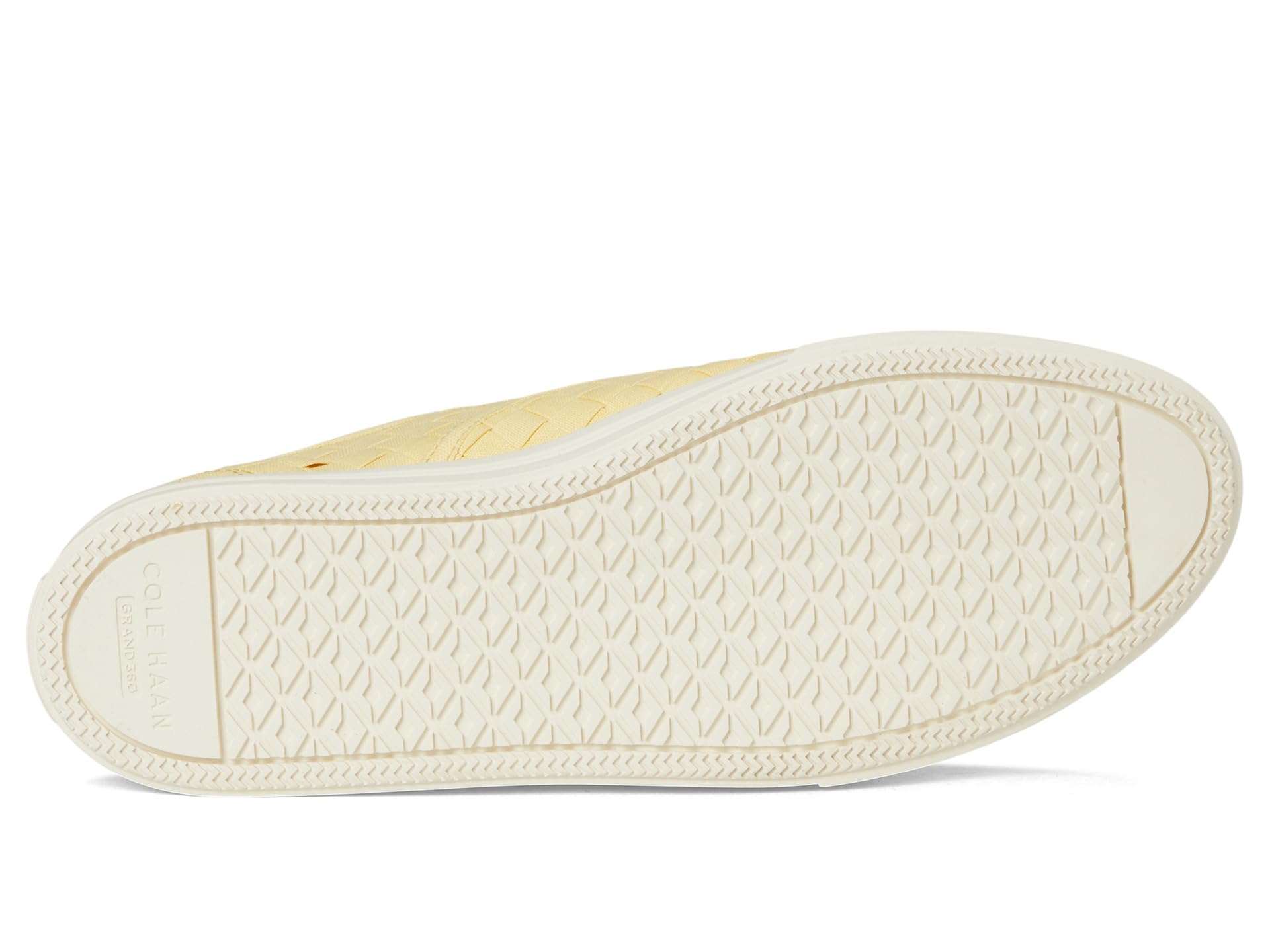 Кроссовки Cole Haan Grandpro Harbor Sneakers, цвет Pale Banana Woven Canvas/Leather/Ivory — фото 3
