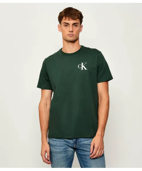 

Футболка Regular fit Calvin Klein Jeans, зеленый