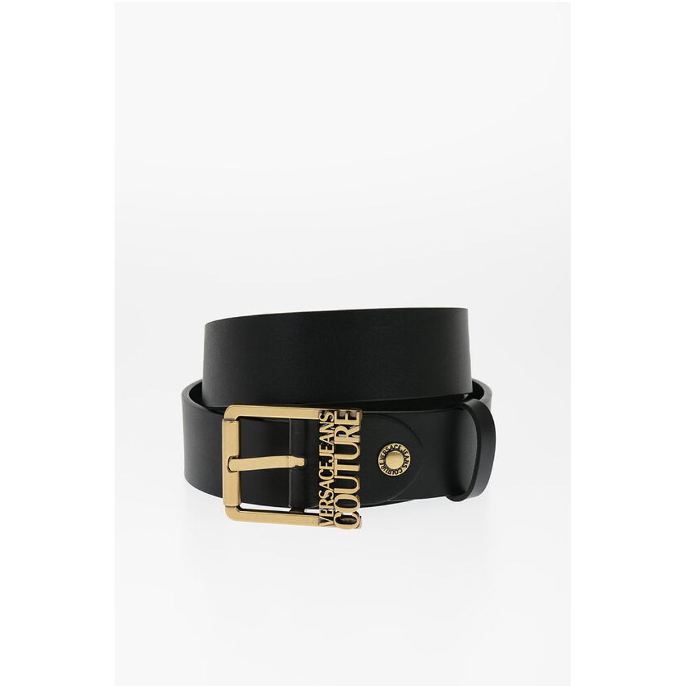 

Ремень кожаный JEANS COUTURE с золотой пряжкой 40 мм Versace, Black