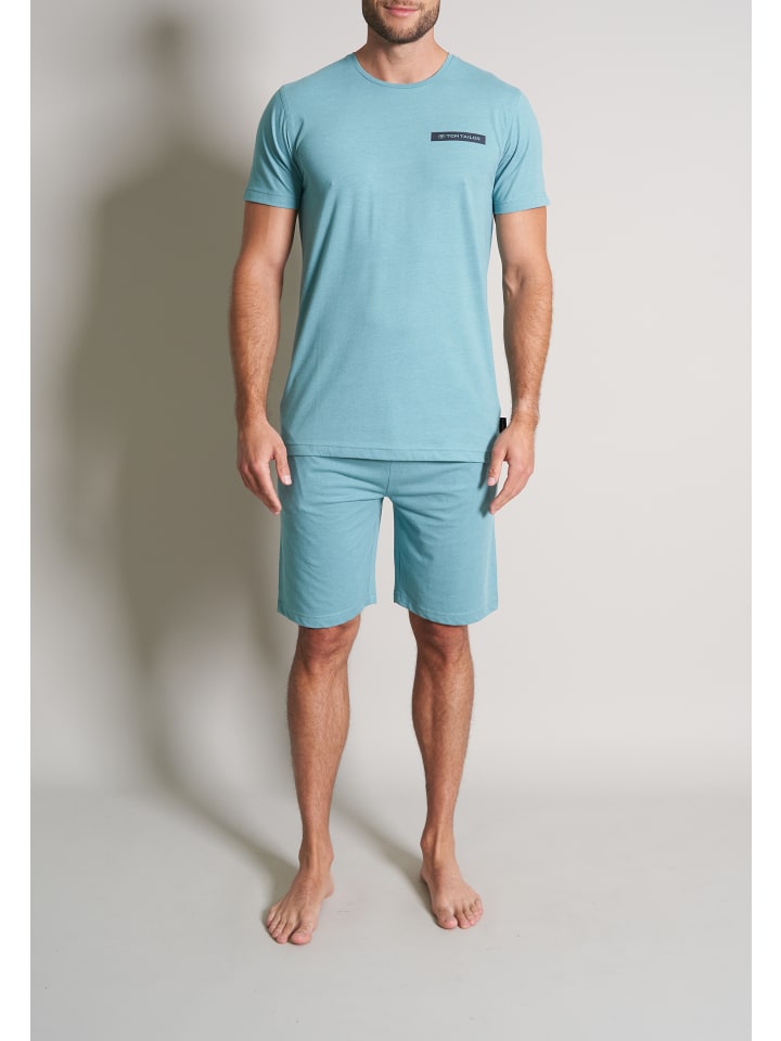 

Tom Tailor Шорты Shorty in grün-hell-melange