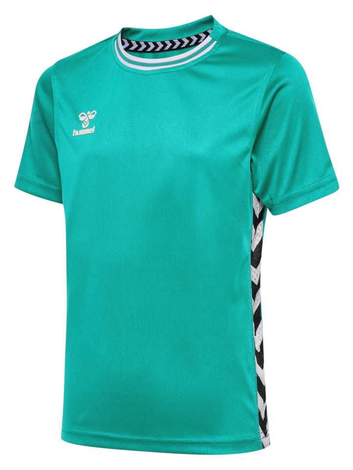 Hummel Футболка с игривыми надписями для детей в Атлантиде — фото 4