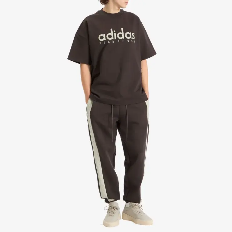 Тренировочные штаны x fear of god athletics Adidas, коричневый — фото 3