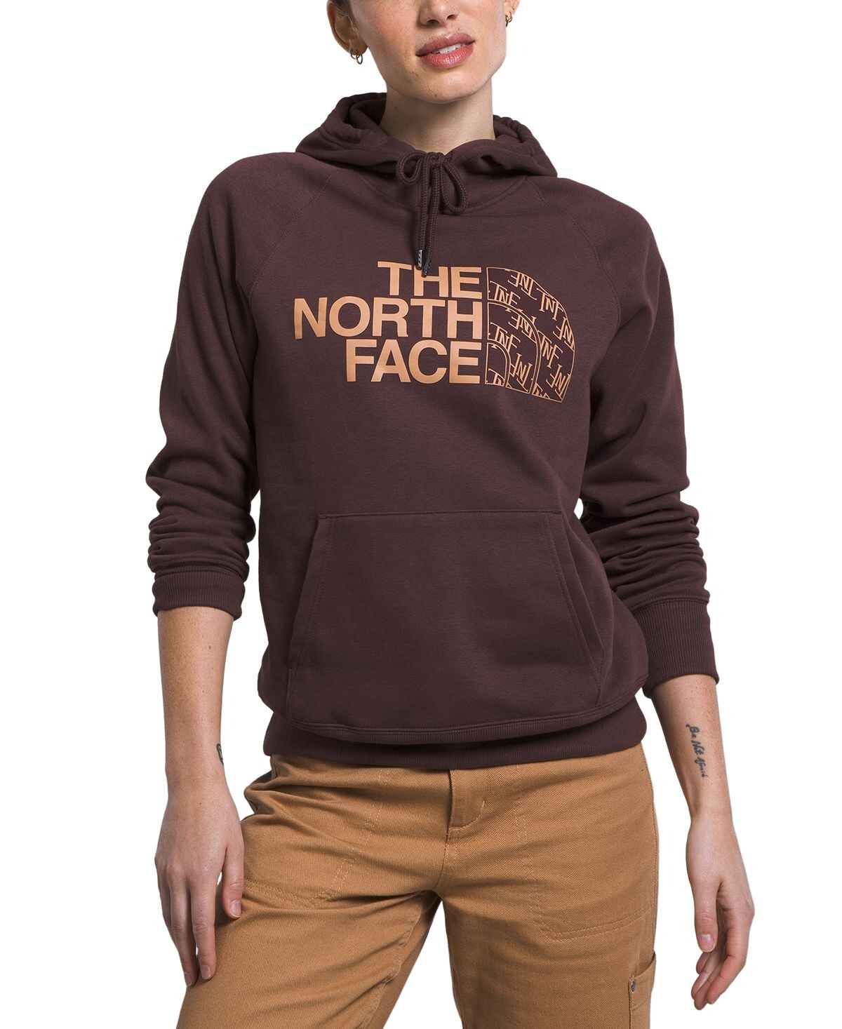 

Женский пуловер с капюшоном и полукуполом The North Face