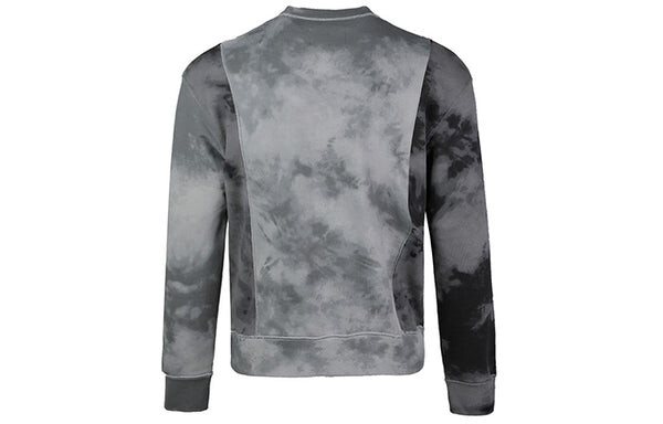 Толстовка Air Jordan Sport DNA Embroidered Camouflage Sweatshirt For Men Grey/Purple, серый — фото 2