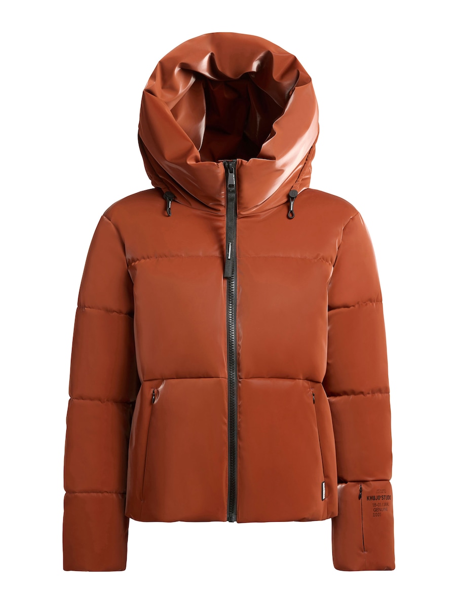 

Зимняя куртка khujo AUDREY SHINY, оранжевый