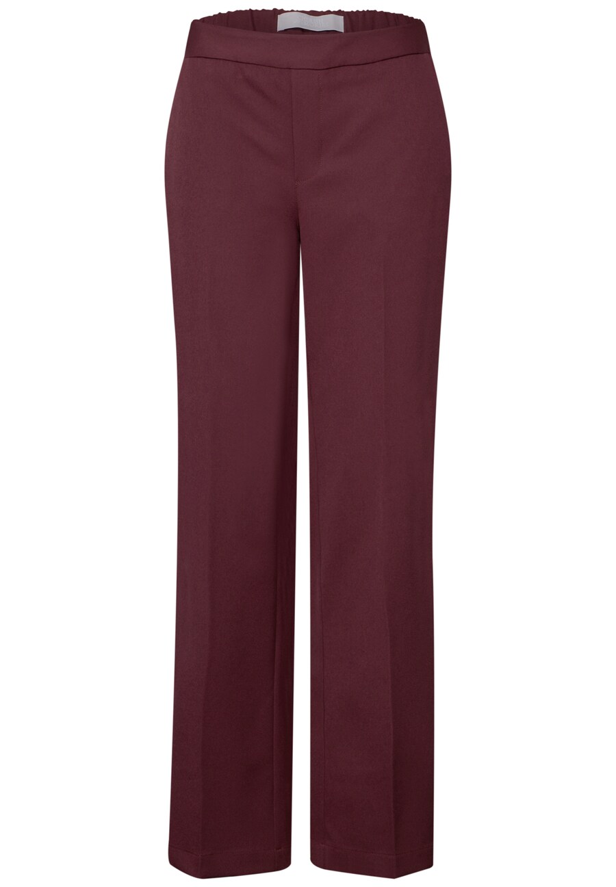 

Брюки свободного кроя STREET ONE, бордовый