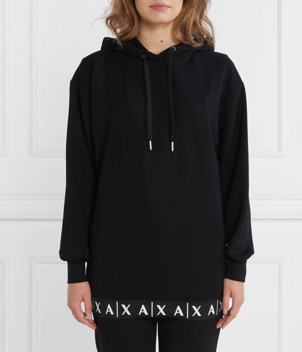 

Свитер Regular fit Armani Exchange, черный