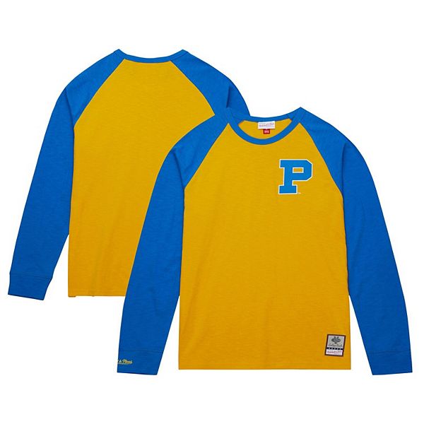 

Мужская футболка с длинным рукавом gold pitt panthers legendary slub raglan Mitchell & Ness