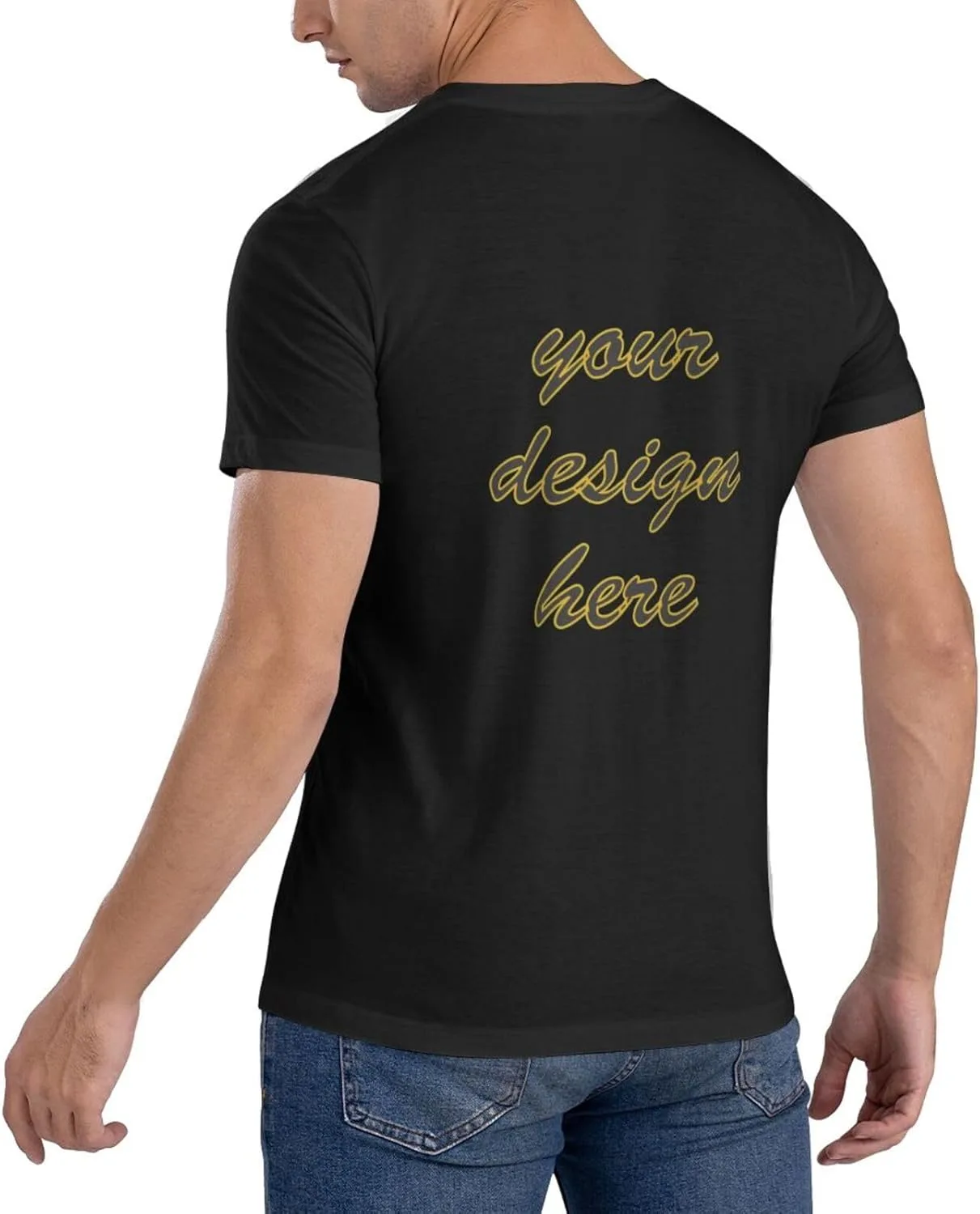 Футболка Custom T Shirts Design для мужчин — фото 2